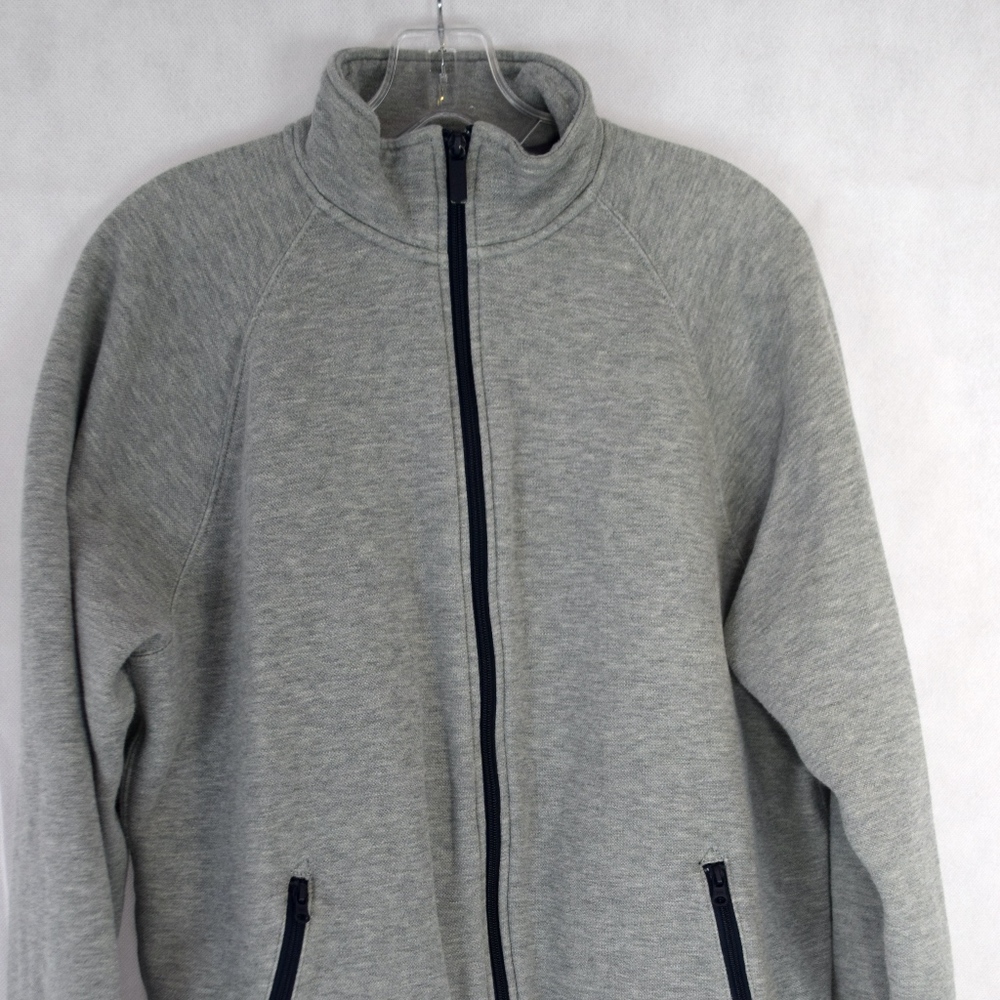 J.CREW Lambswool Argyle Sweater Men's XL Full Zip